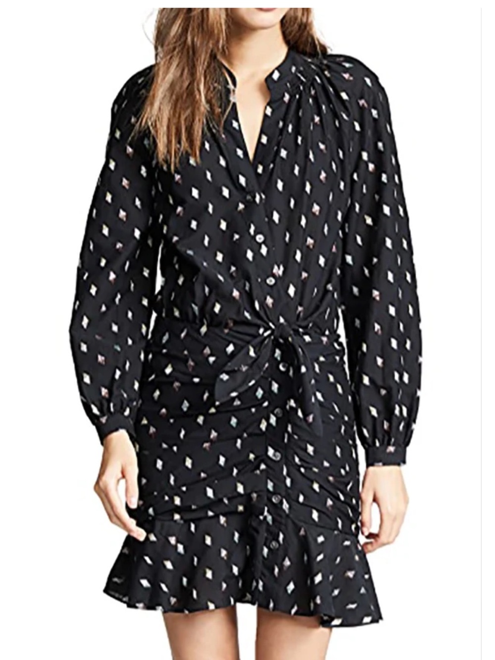 Veronica Beard Metallic Fleck Dress